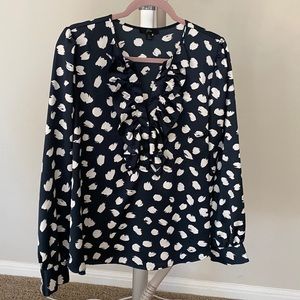 JCrew ruffle blouse